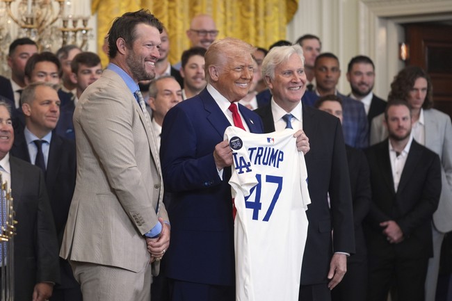 Watch: Donald Trump Hilariously Trolls Adam Schiff During LA Dodgers Ceremony at White House