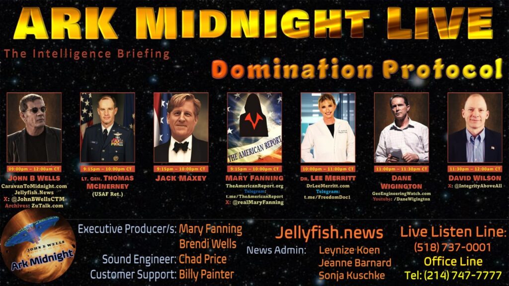 17 May 2025: Ark Midnight Tonight - The Intelligence Briefing / Domination Protocol