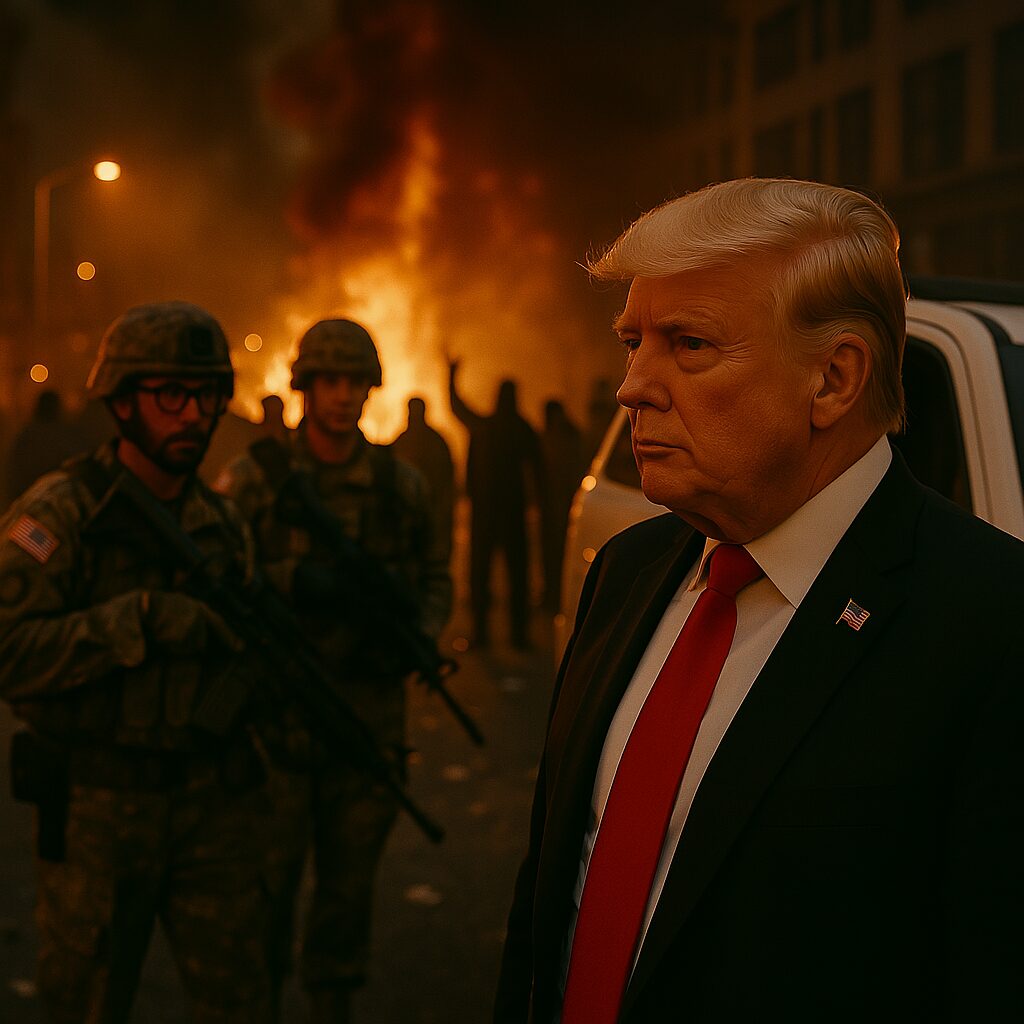 Trump Might Invoke Insurrection Act to Crush L.A. Pro-illegal-alien Riots