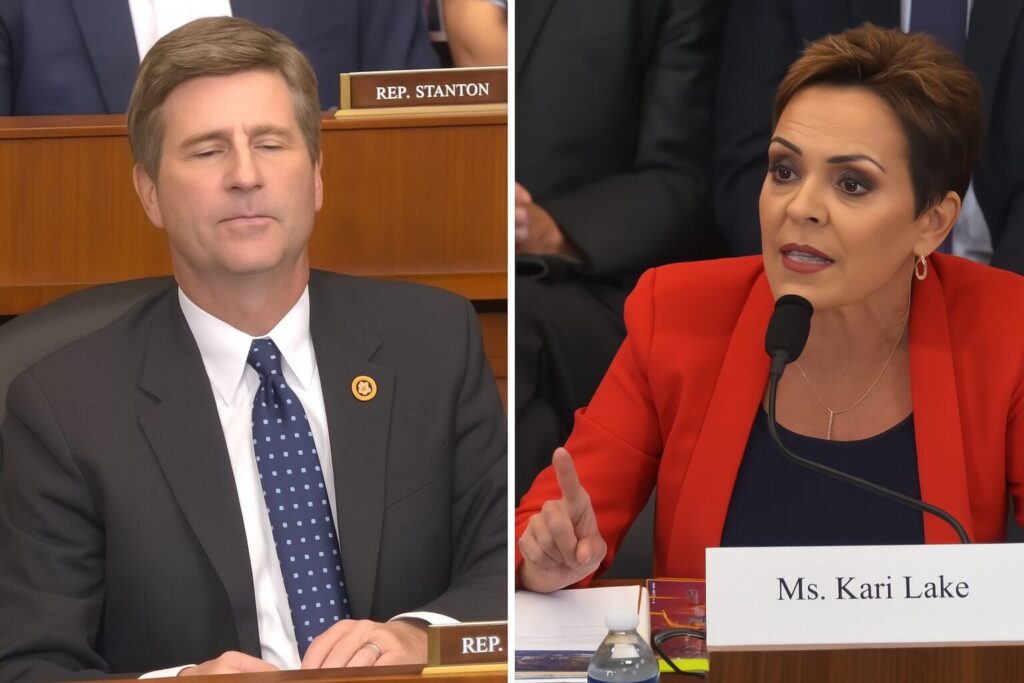 Kari Lake brings up rumors to Congressman of his ‘gay lover’ to prove point during hearing