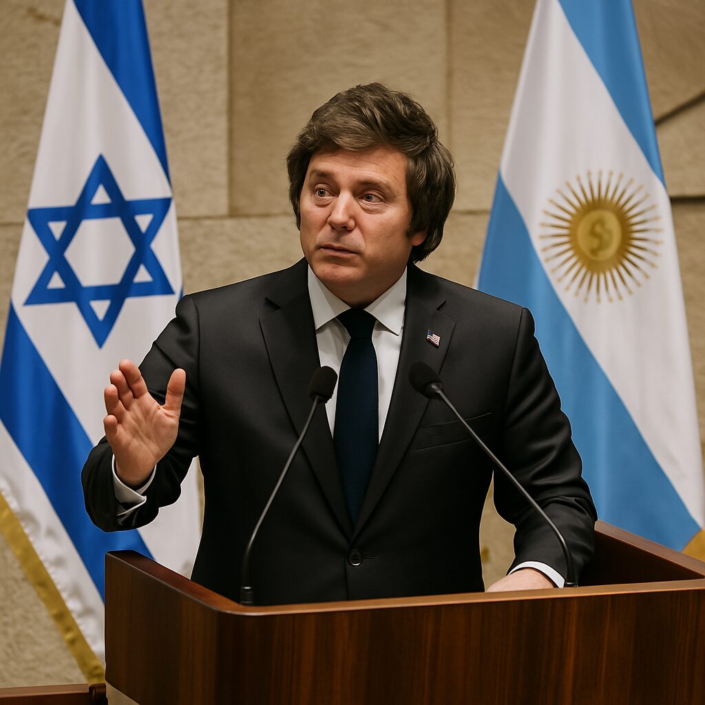 Milei: Argentina to move embassy to Jerusalem in 2026