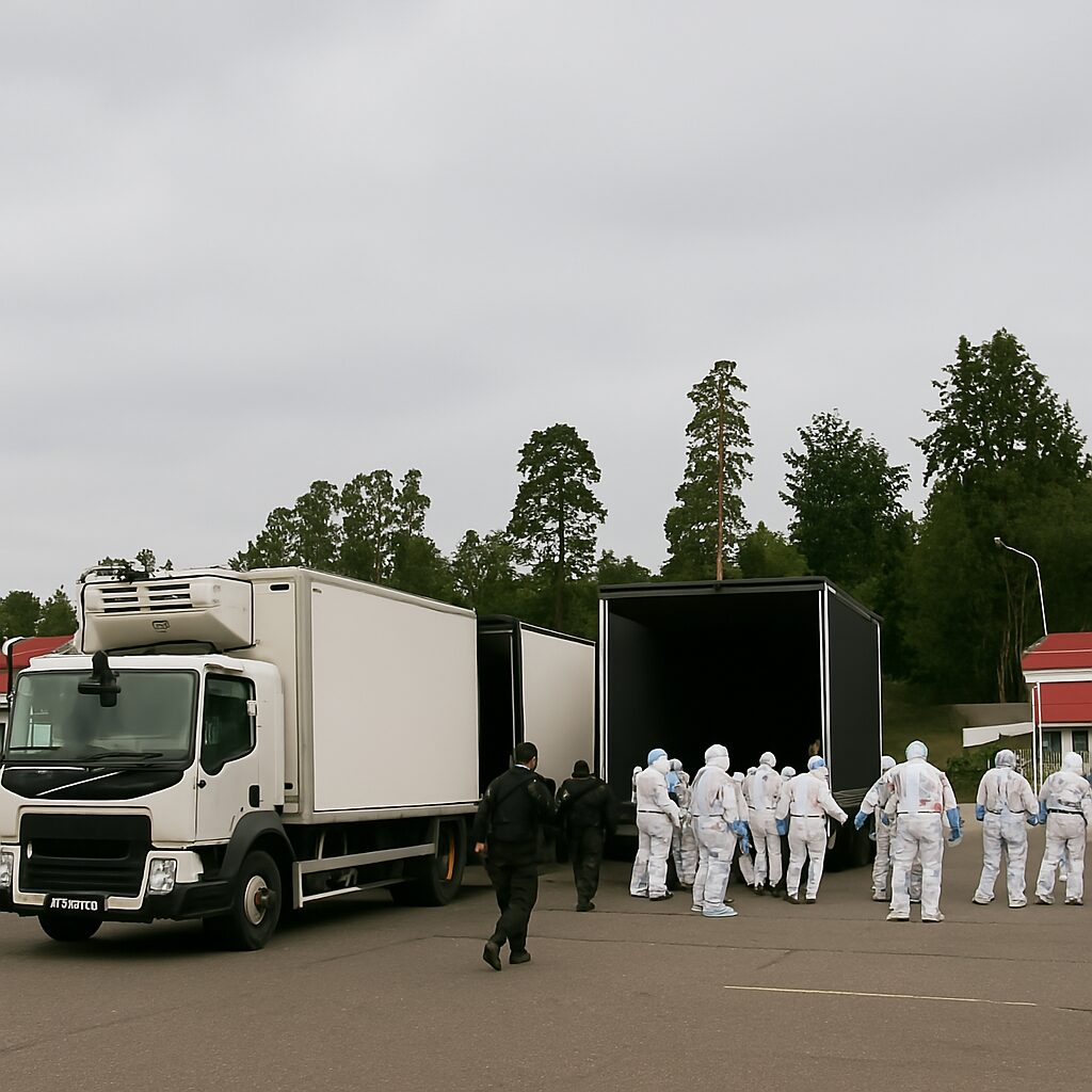 Russia hands bodies of over 1,200 soldiers to Ukraine