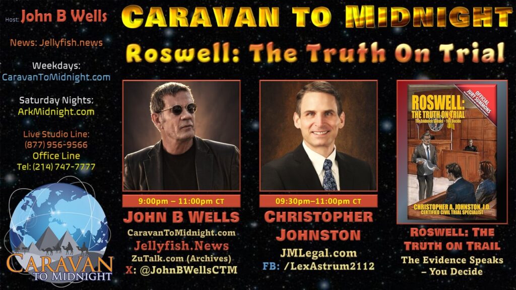 11 June 2025 : Caravan to Midnight - Roswell: The Truth On Trail