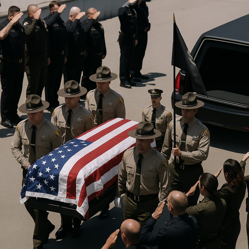 Calif.: Procession held for parole officer who was fatally shot, suspect identified