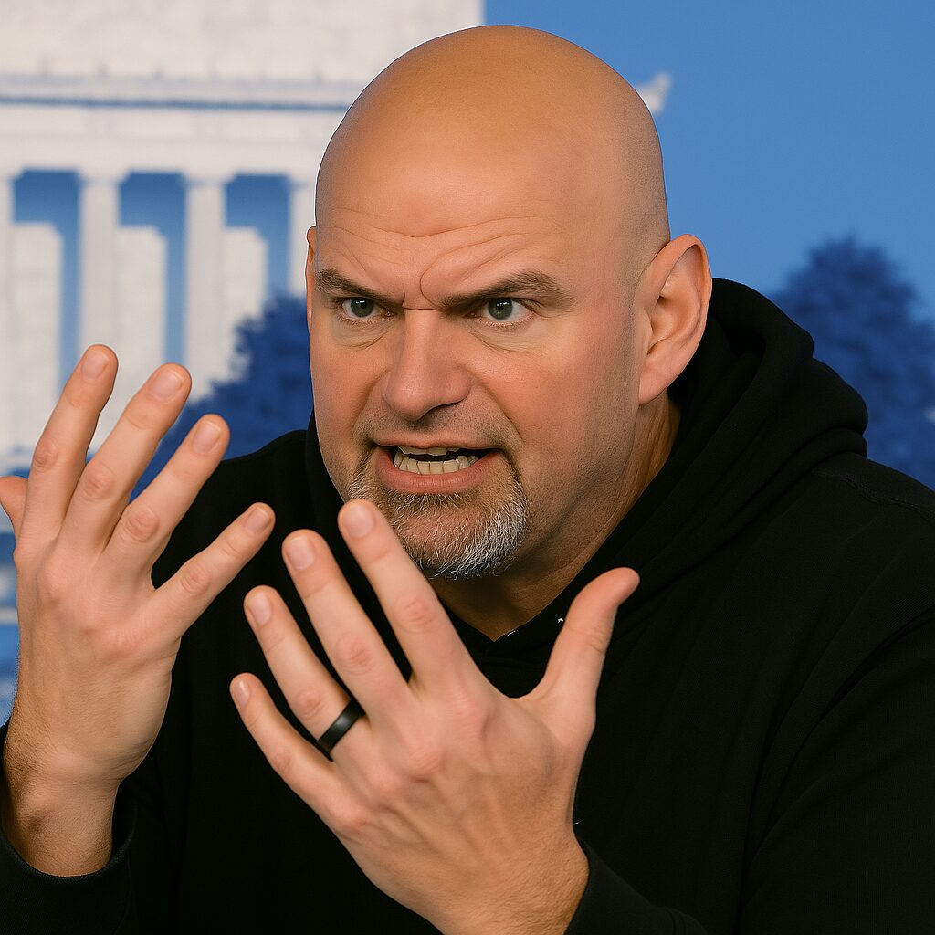 Sen. John Fetterman Complains About Having to Do His Job: “I’ve Already Missed Our Entire Trip to the Beach!”