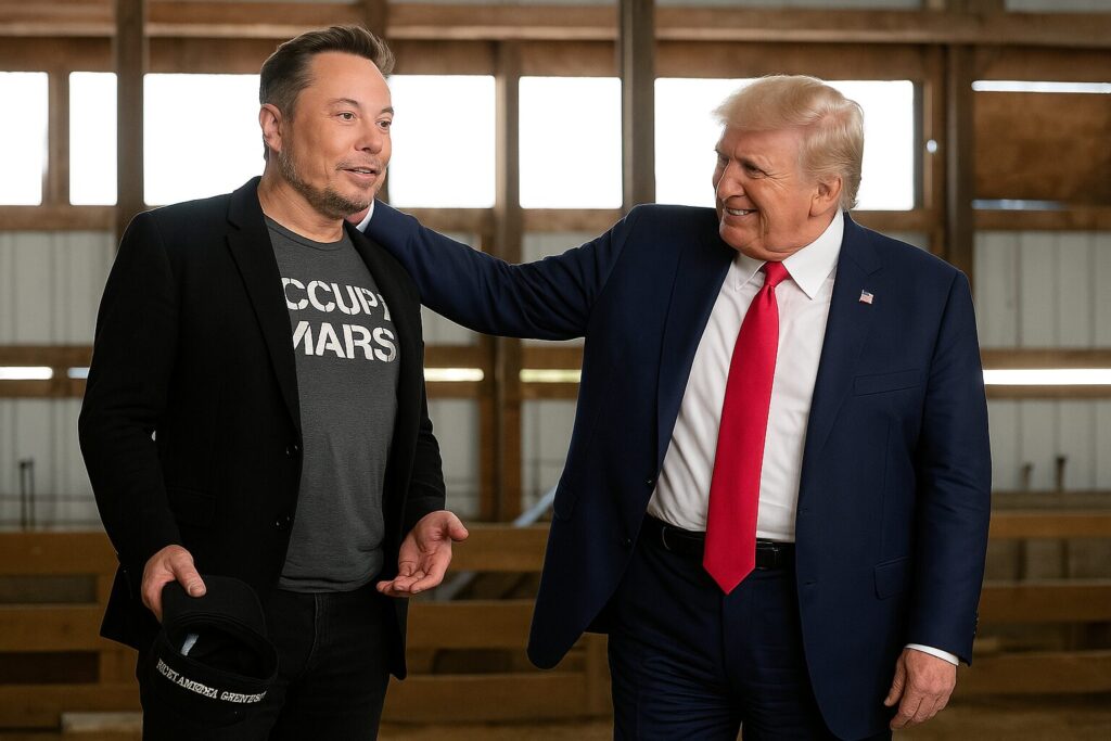 What has Musk accused Trump of in relation to the Epstein files?