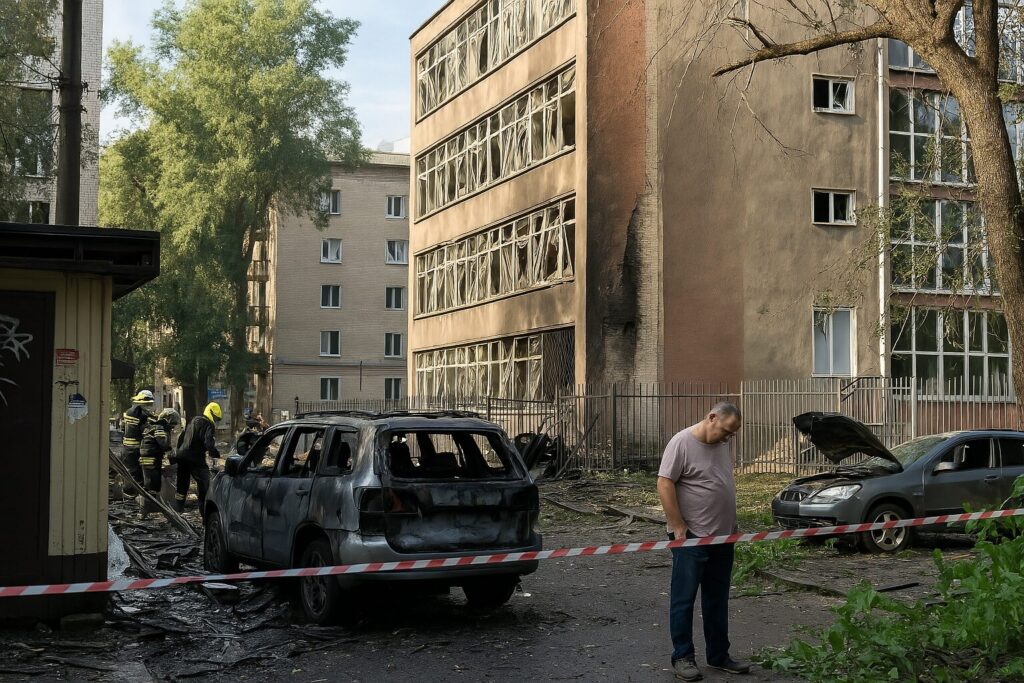 Civilians injured in Ukrainian strike in southern Russia (VIDEO, PHOTOS)