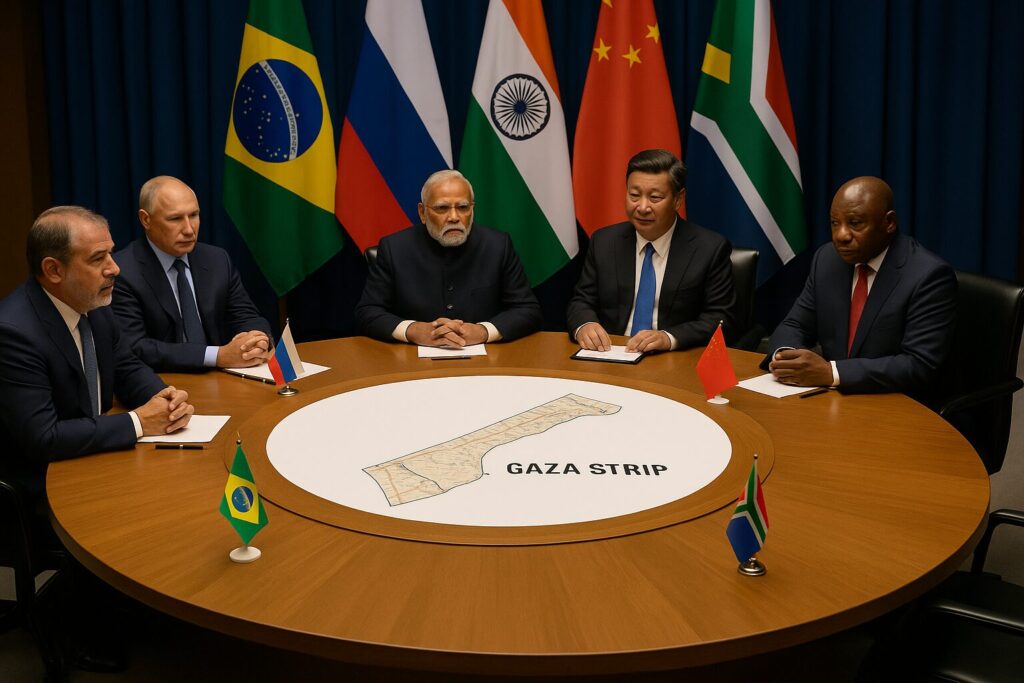 BRICS Leaders Consider Gaza Strip Inseparable Part of Palestinian Territory