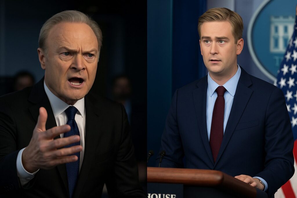 Hypocrite: MSNBC Host Rips Peter Doocy as ‘Babbling Buffoon,’ ‘Dumbest’ WH Reporter