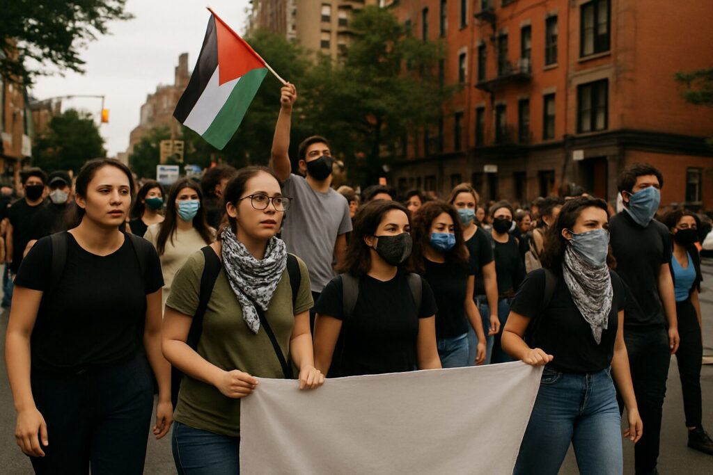 No Rhyme or Reason: Brooklyn Pro-Illegal Alien Protesters Demand an End to America’s Borders