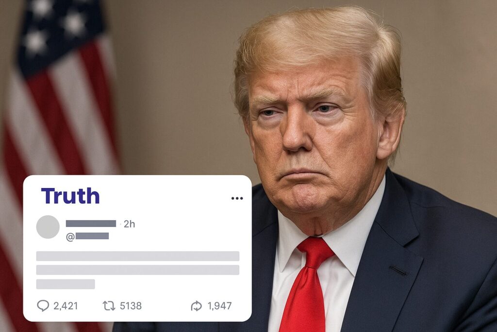 President Trump Gets “Ratioed” For The First Time Ever On Truth Social Over Epstein Comments