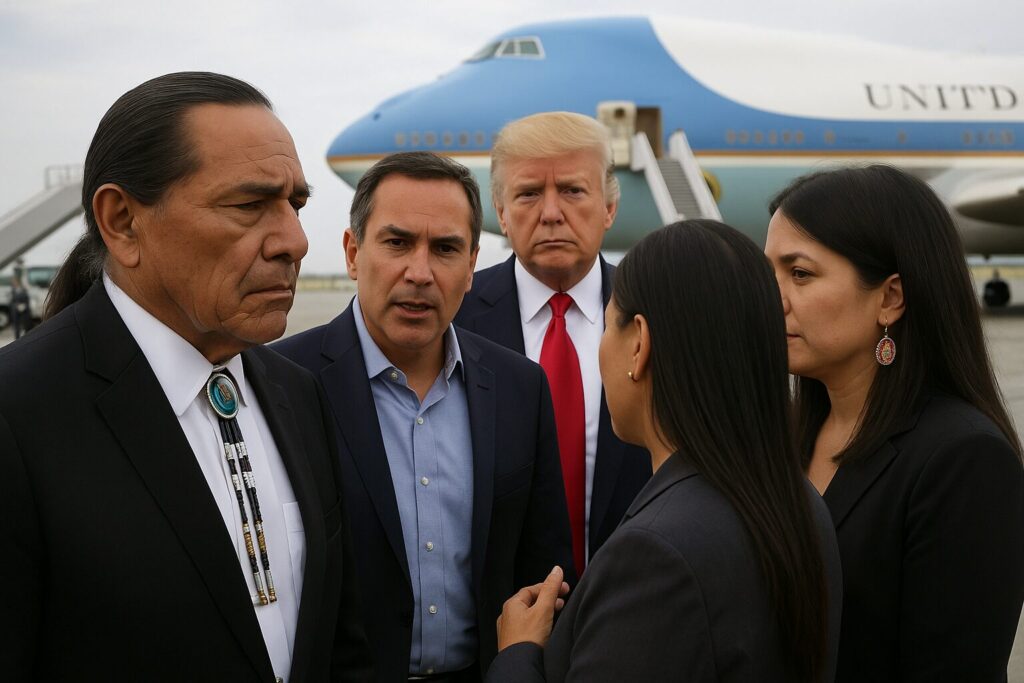 Trump-Hating Native American Tribe Gets Millions In Taxpayer Dollars As Leaders Hobnob With Dems