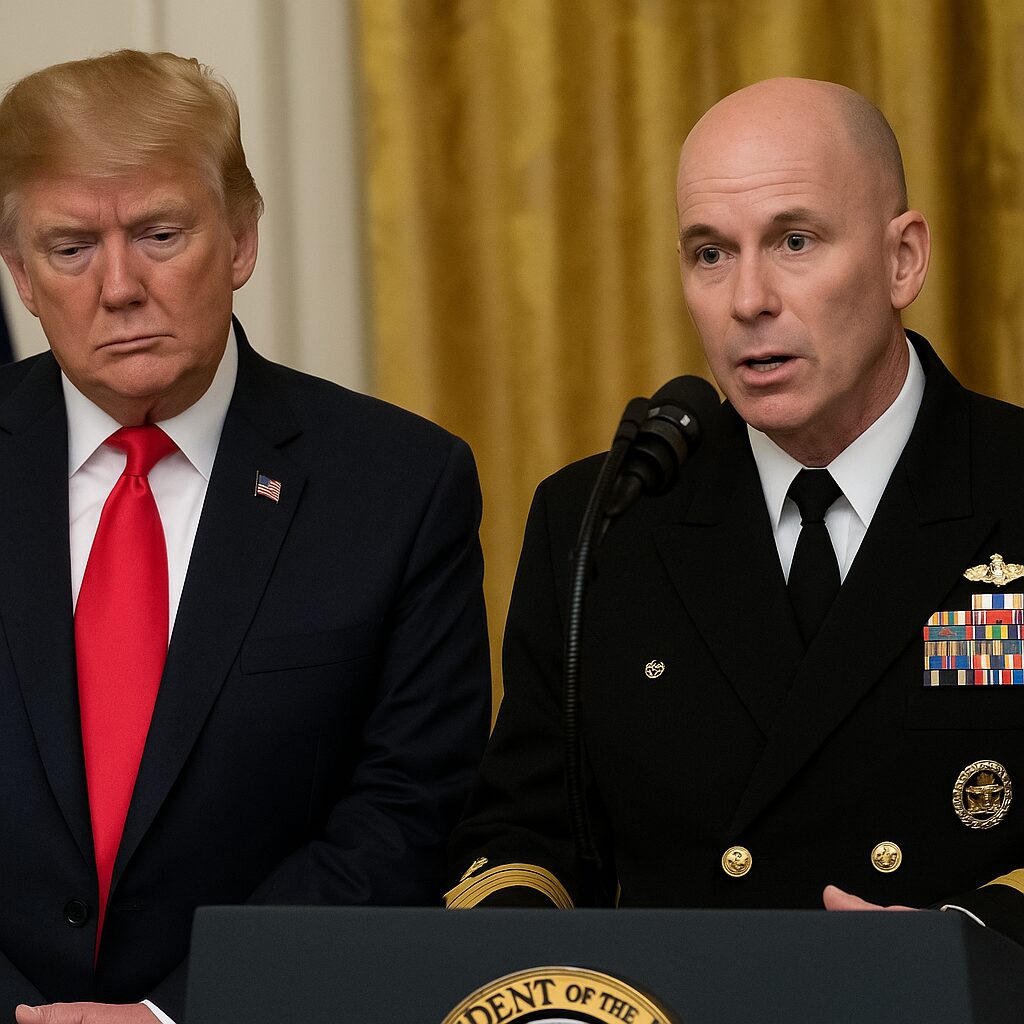 Trump admin rescinds nomination of Navy admiral after learning of drag shows on USS Ronald Reagan