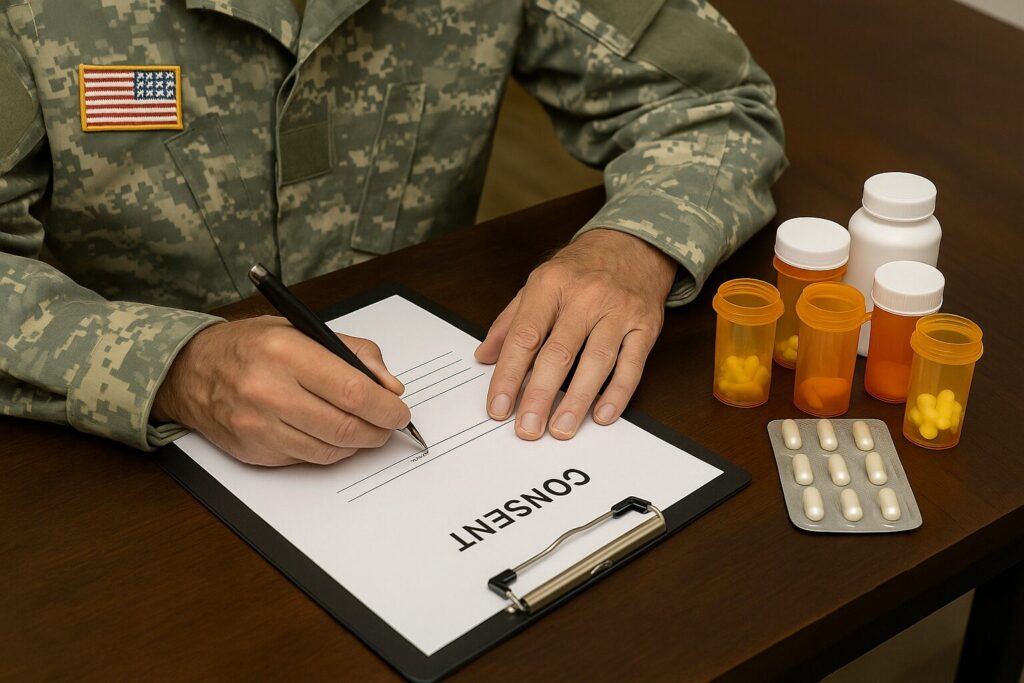 Written Informed Consent For Veterans With High-Risk Medications