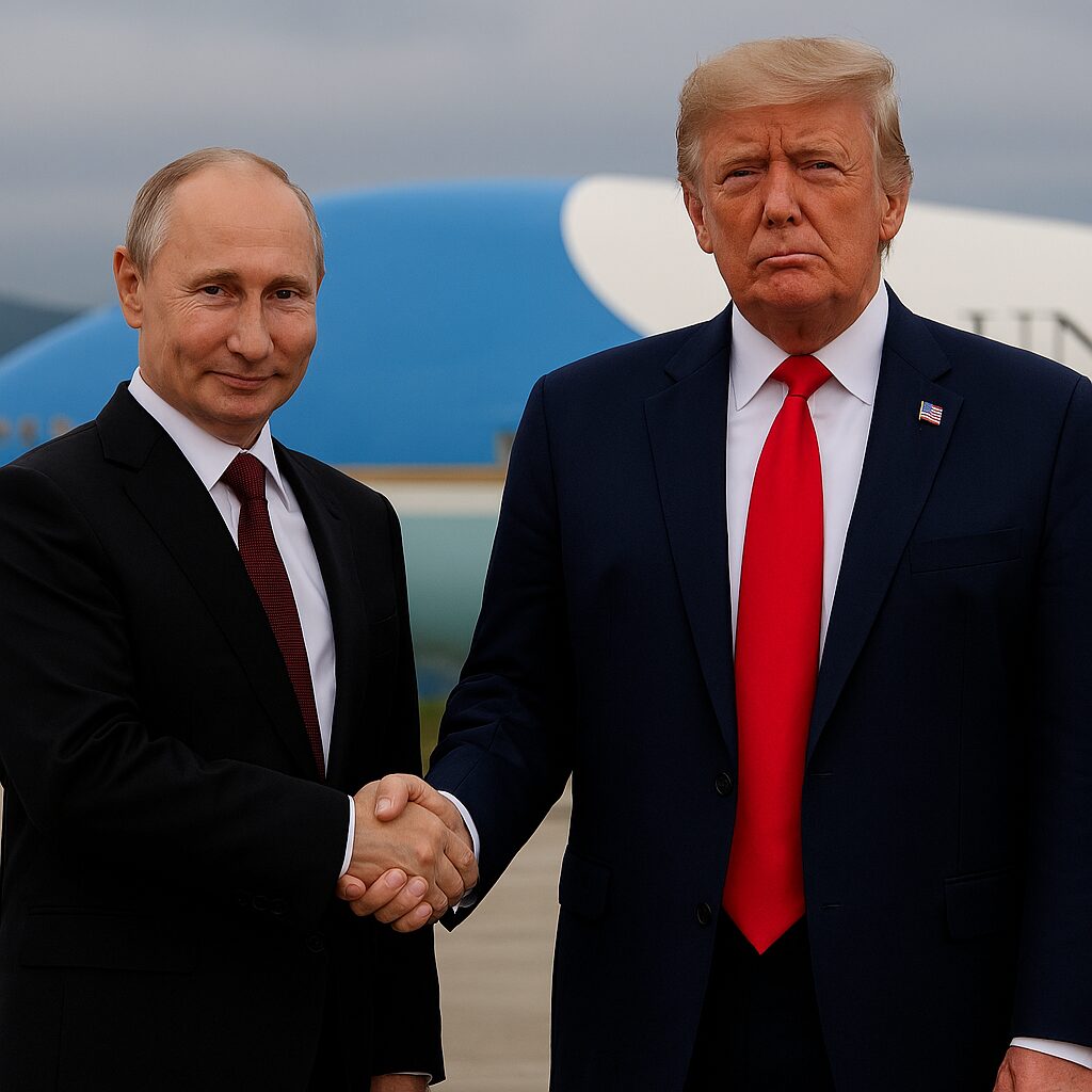 Watch Live: Donald Trump Speaks at Alaska Peace Summit with Putin