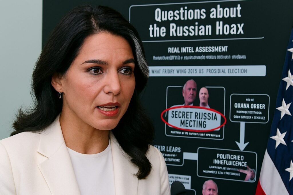 Tulsi Gabbard Revokes Nearly 40 More Security Clearances In Wake Of Russiagate Fallout