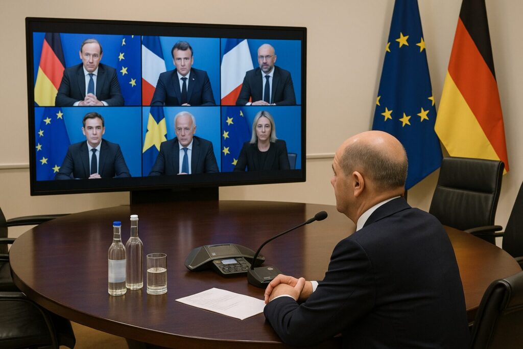 German Chancellor Merz Organizes Emergency EU Summit to Strategize How to Keep War Going if Putin/Trump Reach Peace Agreement