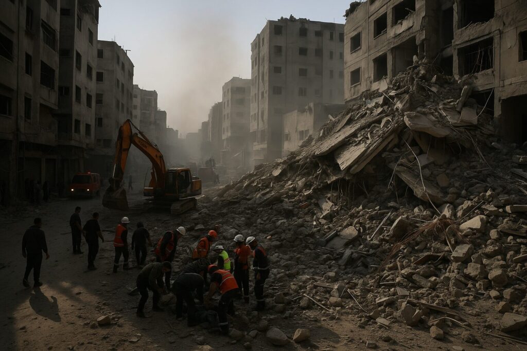 Israeli forces demolish 1,000 buildings in Gaza City – Palestinian officials