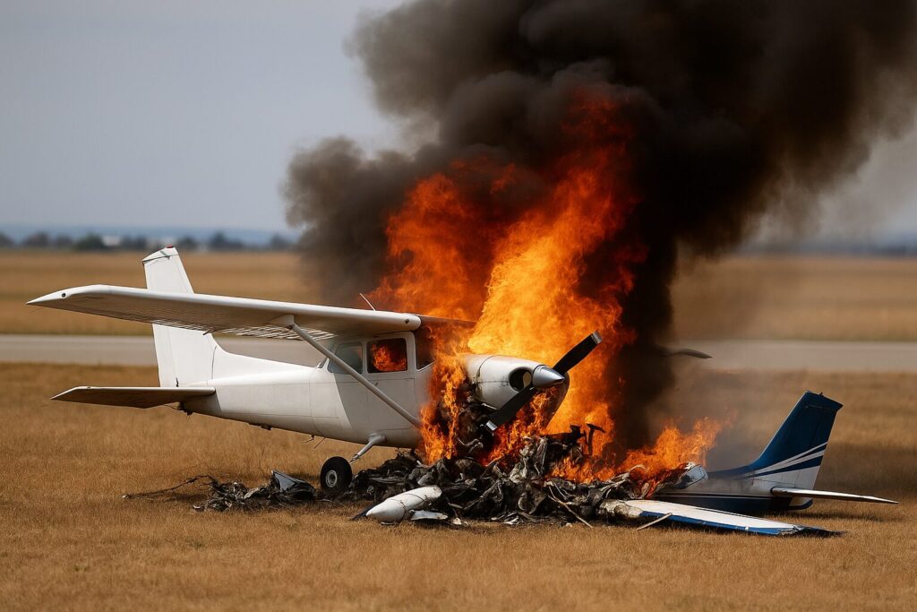Colorado: 1 dead, 3 injured after two small planes collide midair