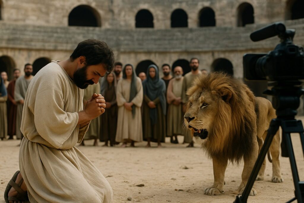Once Conviction Meant Death and Martyrs Faced Lions; Today’s Left Faces Cameras
