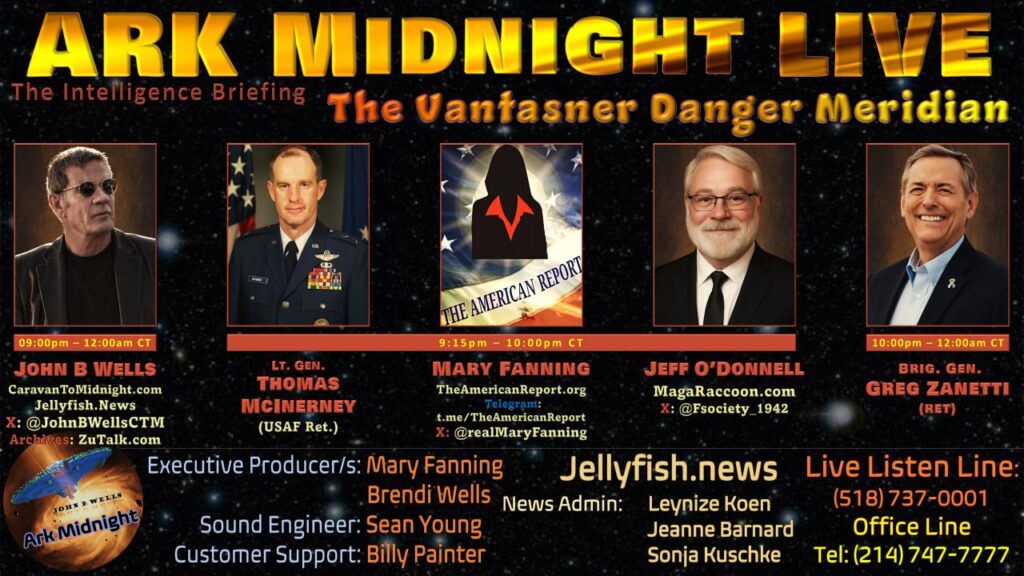 The Intelligence Briefing / The Vantasner Danger Meridian: Ark Midnight - Ep. 457
