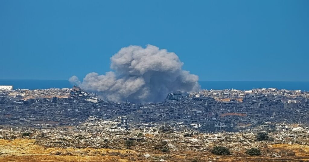 Israel says 'Gaza is burning' as it launches ground assault