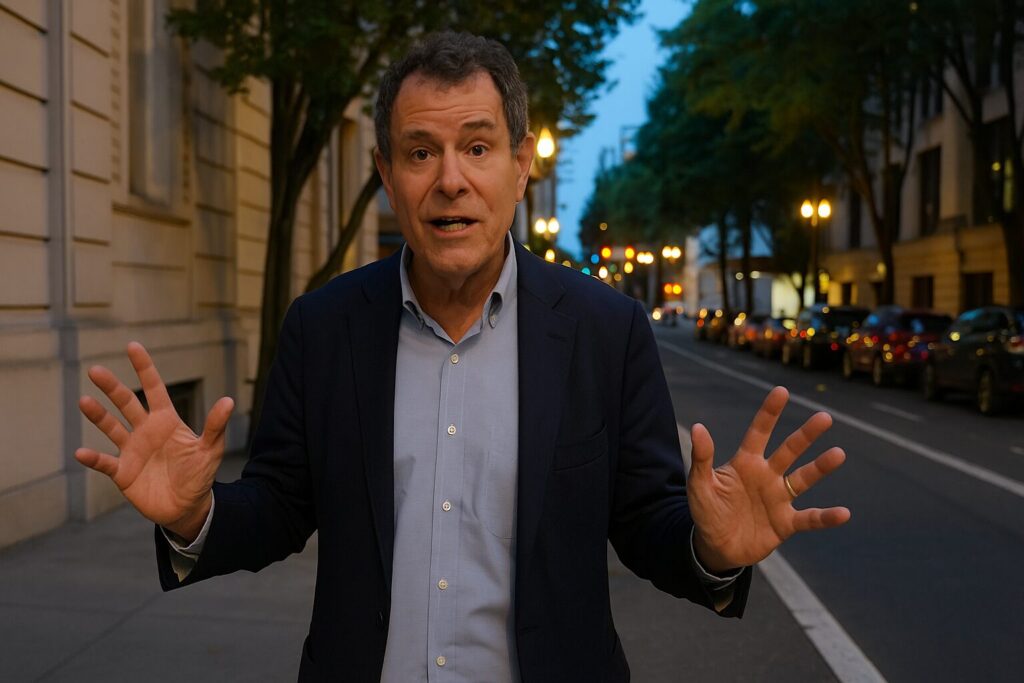 New York Times’ Nick Kristof Stars in Cringiest Video You’ll See from Portland