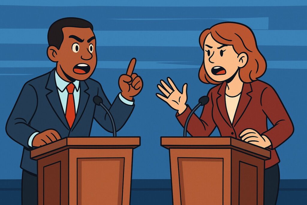 Dem Jay Jones Deflects From His Text Scandal By Repeating Trump’s Name 40+ Times During VA AG Debate
