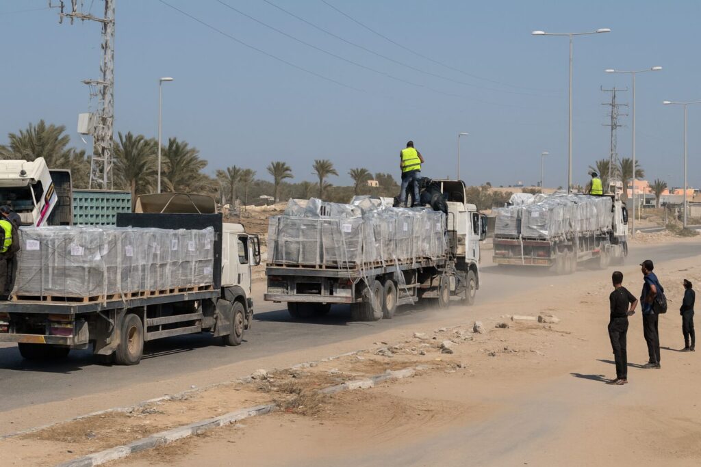 Israel Has Allowed Only a Fraction of the Agreed Upon Aid To Enter Gaza