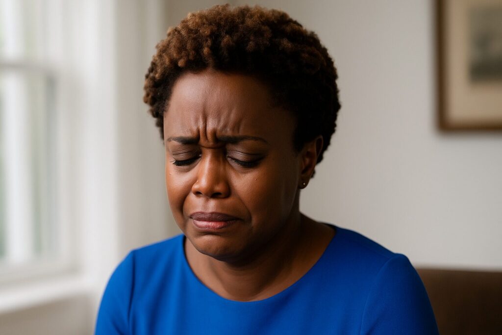 Karine Jean-Pierre couldn’t ‘stomach’ being a Democrat after party tossed Joe overboard