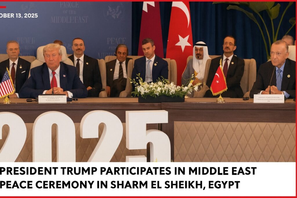 President Trump Delivers Remarks During Historic Mid East Peace Agreement