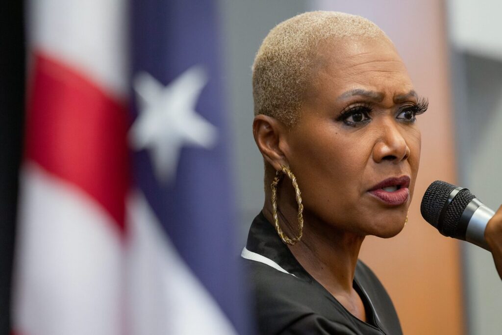Texas Democrat Jolanda Jones Makes Throat-Slashing Motion While Discussing Facing Off With Republicans