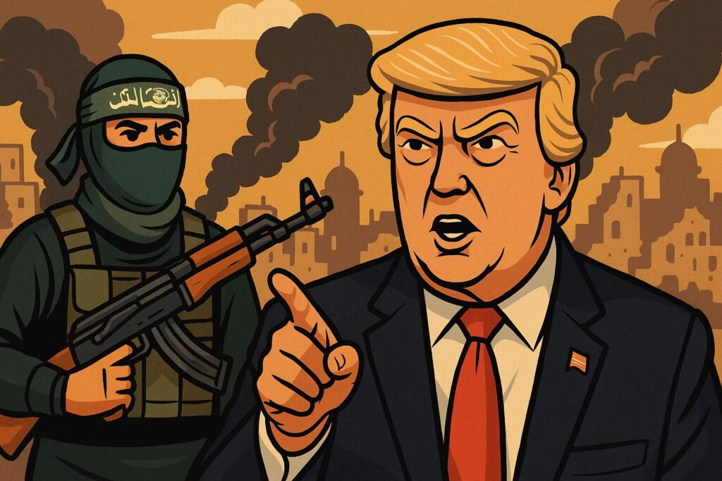 Trump Claims Middle East Countries Want To Send Troops Into Gaza To Fight Hamas