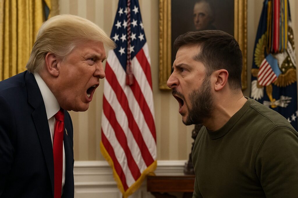 Trump’s Private Blow-Up With Zelensky Revealed
