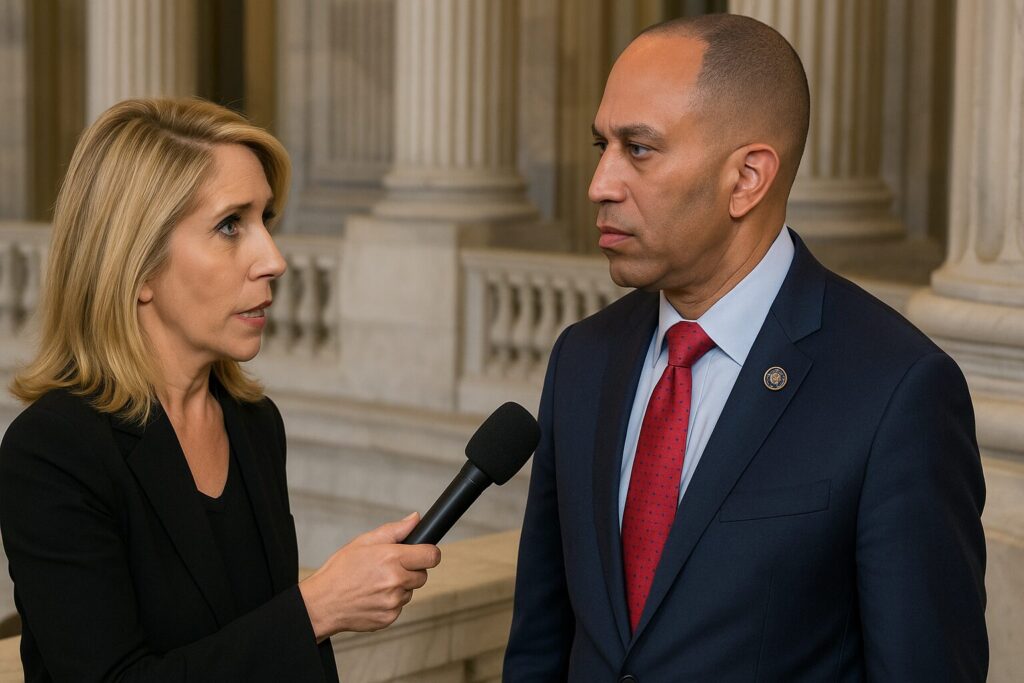 WATCH: Dana Bash Humiliates Hakeem Jeffries Over His Shutdown Theater
