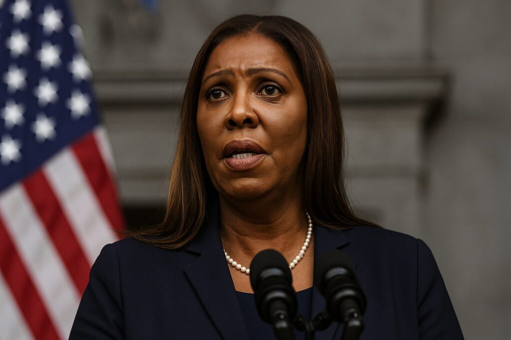 WATCH- Letitia James Responds to Indictment — “This is Political Retribution”