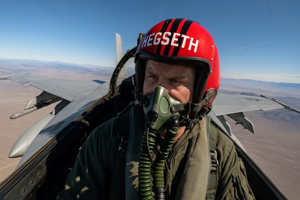 Watch: Secretary of War Feels ‘Need for Speed’ Top Gun-Style in Epic Viral Video