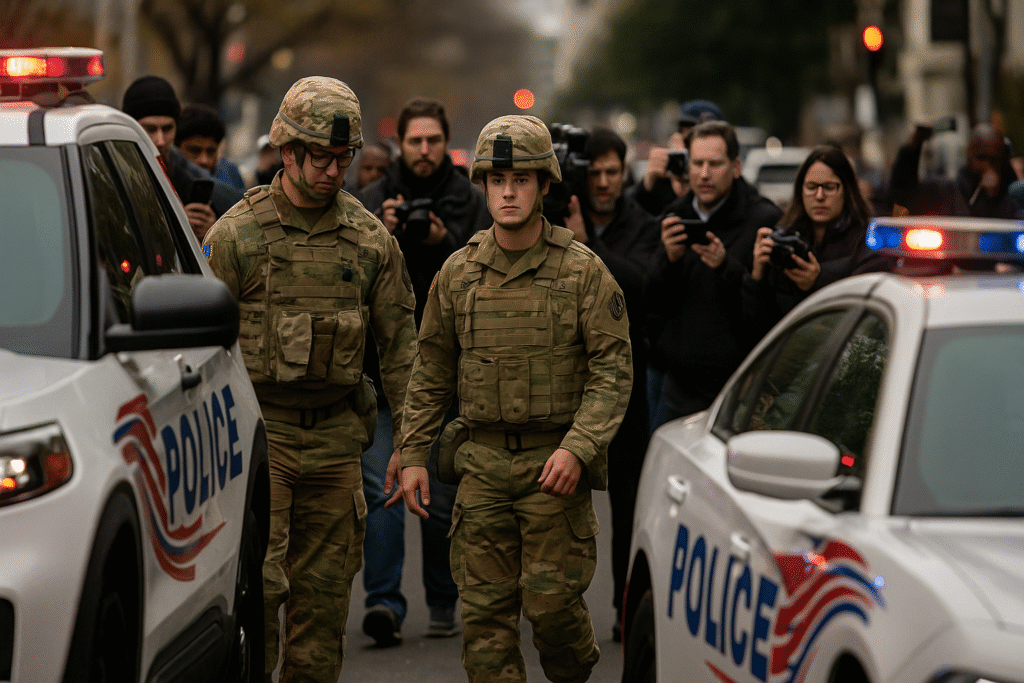 Deranged Libs Immediately Blame Trump For National Guard Shooting