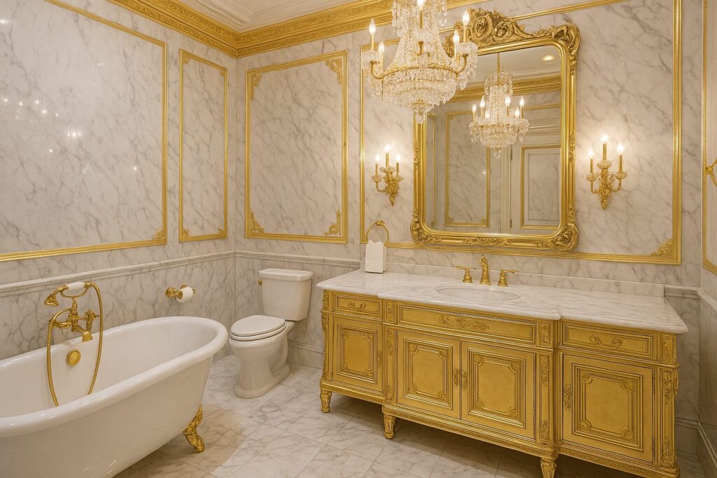 Hunger Games: Trump Hosts "Great Gatsby" Themed Halloween Party In Greatest Show Of 'Let Them Eat Cake,' As President Touts New Marble Bathroom In White House