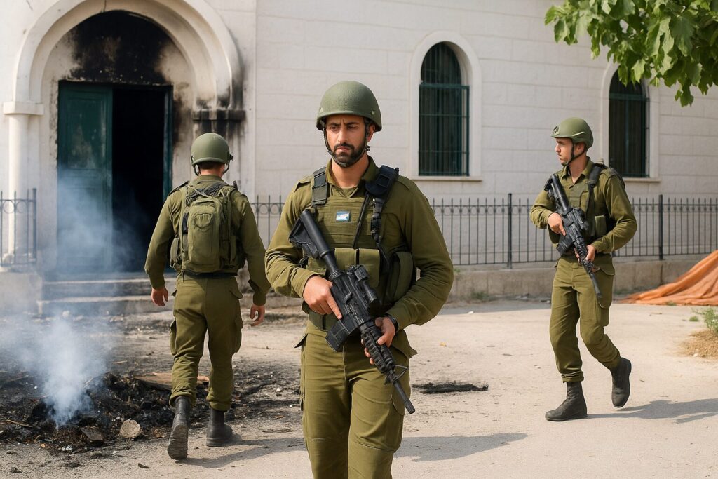 IDF Kills Two 15-Year-Old Boys in the West Bank, Israeli Settlers Torch Mosque