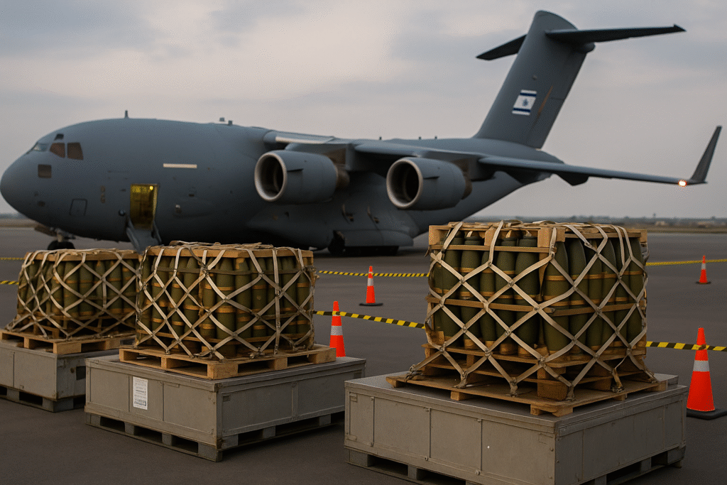 Israel Receives 1,000th Aircraft Carrying US Military Supplies Since October 7, 2023