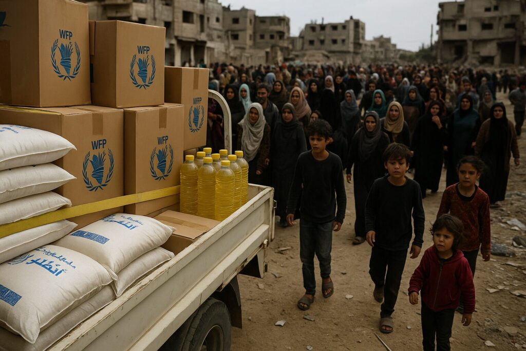 Not Nearly Enough Food Is Entering Gaza as Israel Continues To Violate Ceasefire Deal