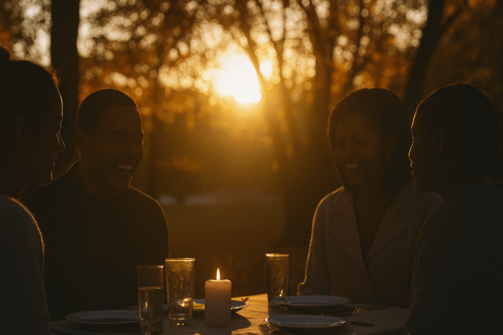 Obamas post happy family photo for Thanksgiving after repeated divorce rumors