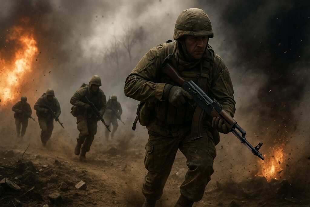 Special forces of the Main Intelligence Directorate of the Ministry of Defense of Ukraine made another landing attempt near Pokrovsk.