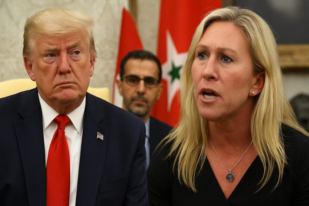 Trump Says Marjorie Taylor Greene Has ‘Lost Her Way’ After She Criticized Him for Hosting Former Al-Qaeda Leader