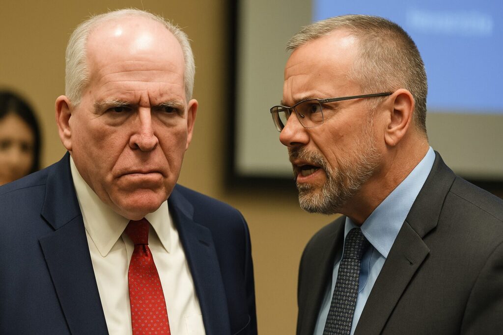 Watch: John Brennan Loses It When Confronted by Former Tulsi DNI Advisor About Laptop Letter and the ICA
