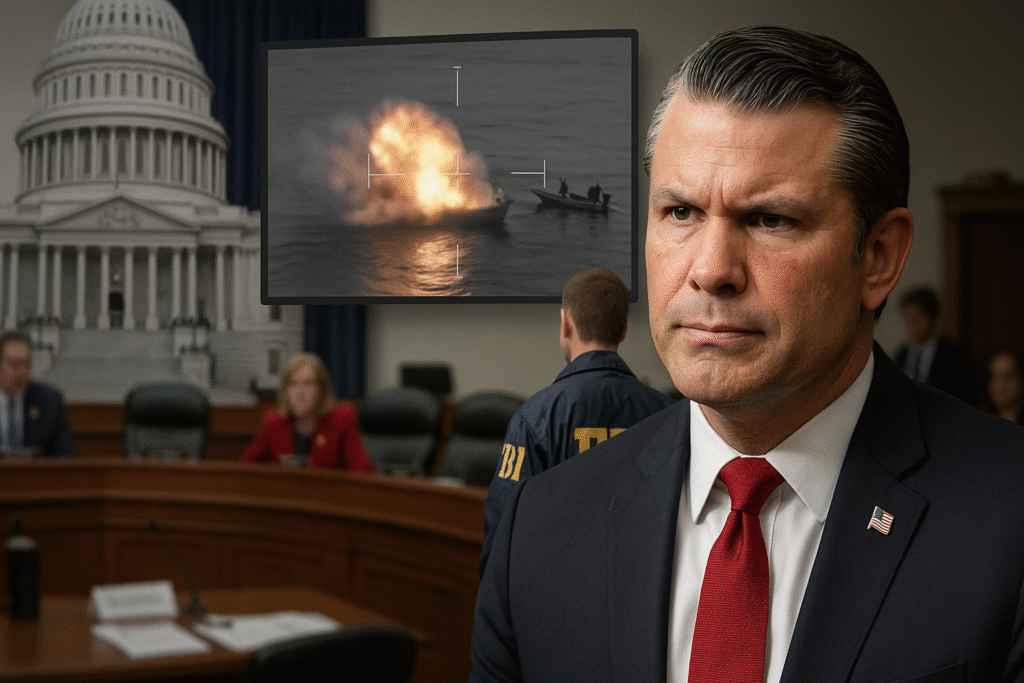 Congress resorts to extortion to force Hegseth to release drug boat strike video