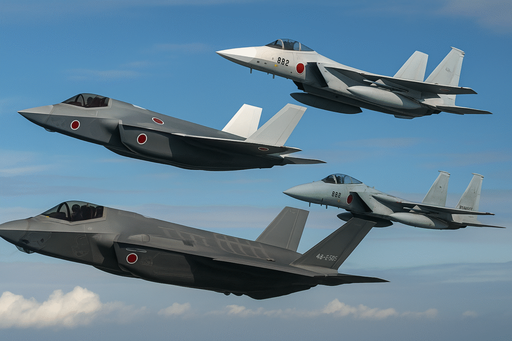 Development of tactical aviation of the Japanese Armed Forces