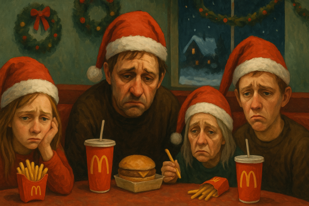 McDonalds joyless, nauseating Christmas commercial calls it ‘the most terrible time of the year’