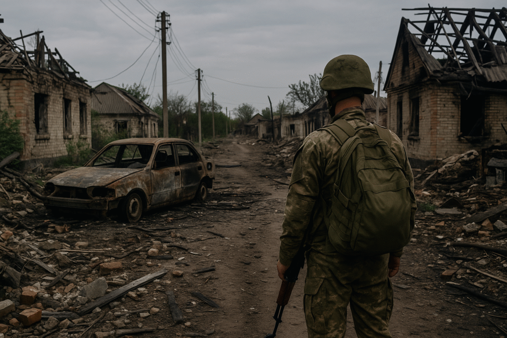 Russia has pushed Ukrainian forces from key frontline towns – MOD to Putin